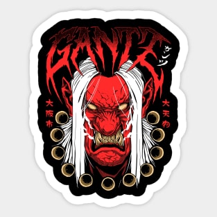 Death Metal Tengu Sticker